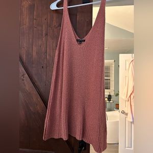 Pink Knitted Staccato Top